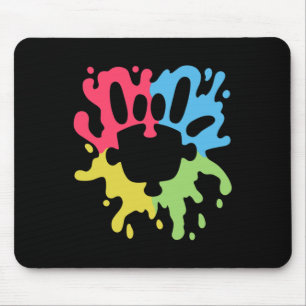 ASL Love Sign Non-verbal Autism Support Awareness  Mouse Pad