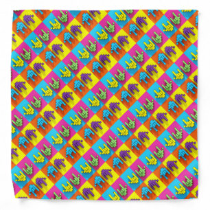 ASL Pixel Love Pop Bandana