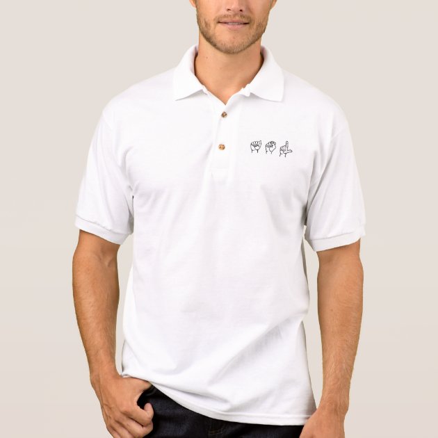 Collared shirt in asl sale