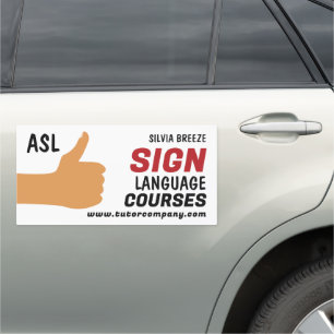 ASL Thumbs-up Gesture Sign Language Tutor, Teacher