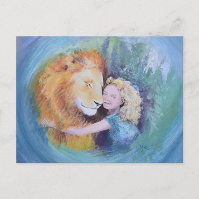 Aslan is love postcard (Front)