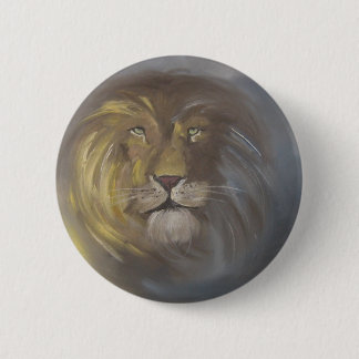 Aslan - Lion Pinback Button