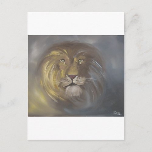 Aslan Lion Postcard
