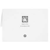 Asleep on a Peony Cards (Back Horizontal)