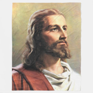 ASLEEP with JESUS Fleece Blanket