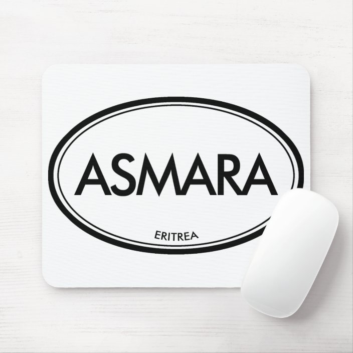 Asmara, Eritrea Mousepad
