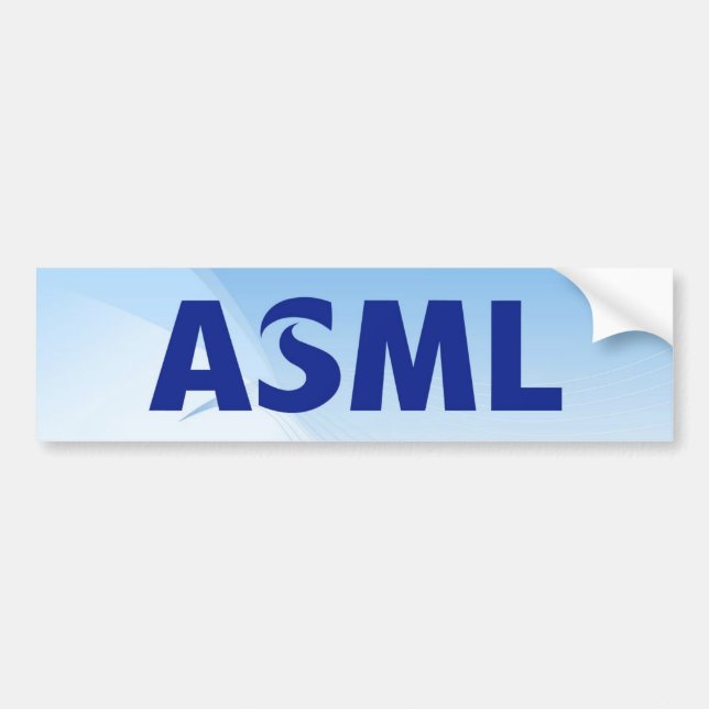 ASML Bumper Sticker (Front)
