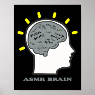 ASMR Brain Poster