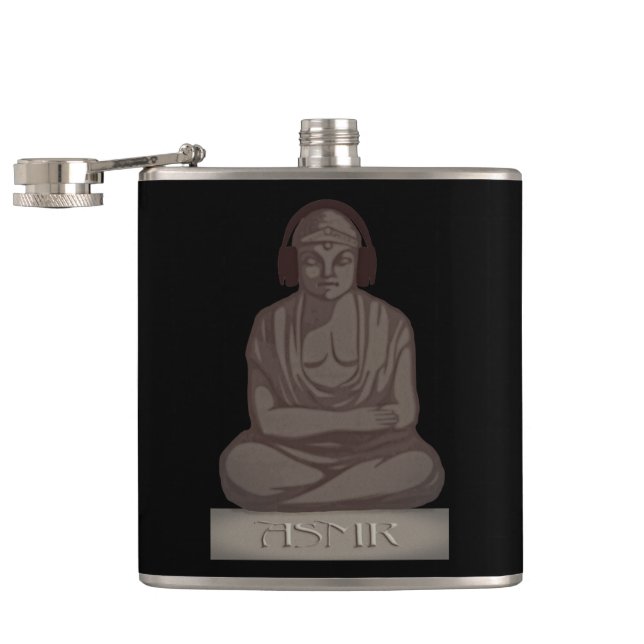 ASMR Buddha Hip Flask (Opened)