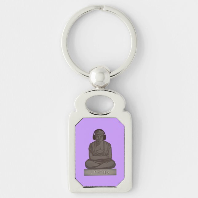 ASMR Buddha Keychain (Front)