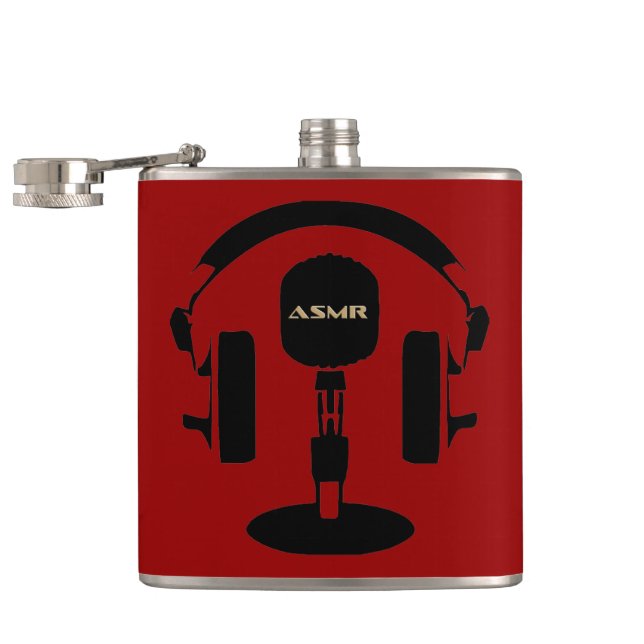 ASMR Logo Flask (Opened)