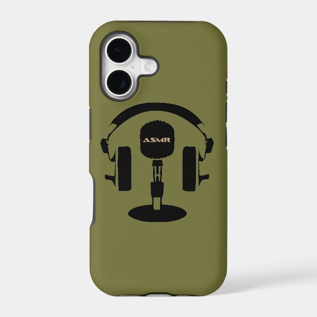 ASMR Logo Iphone Case (Back)