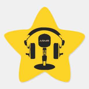 ASMR Logo Star Sticker
