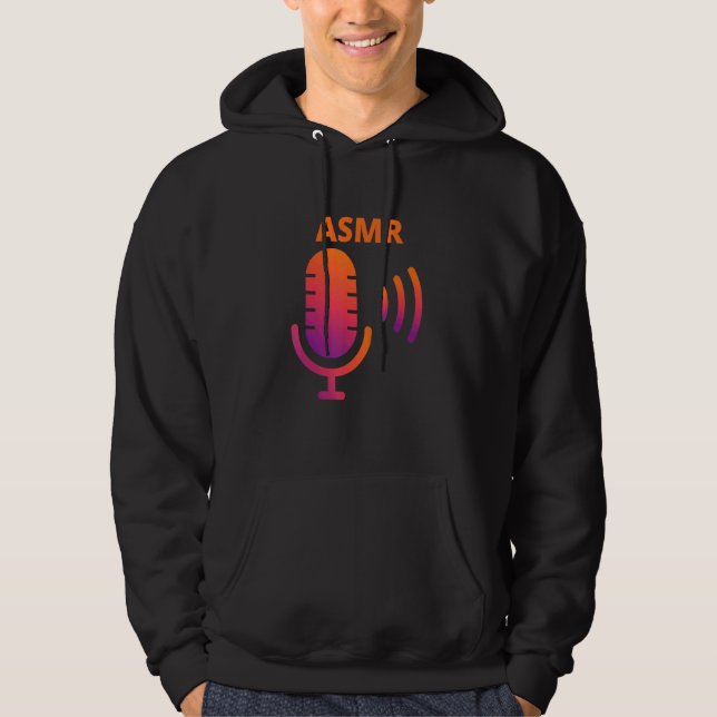 Asmr Stuff Asmr Microphone Hoodie (Front)