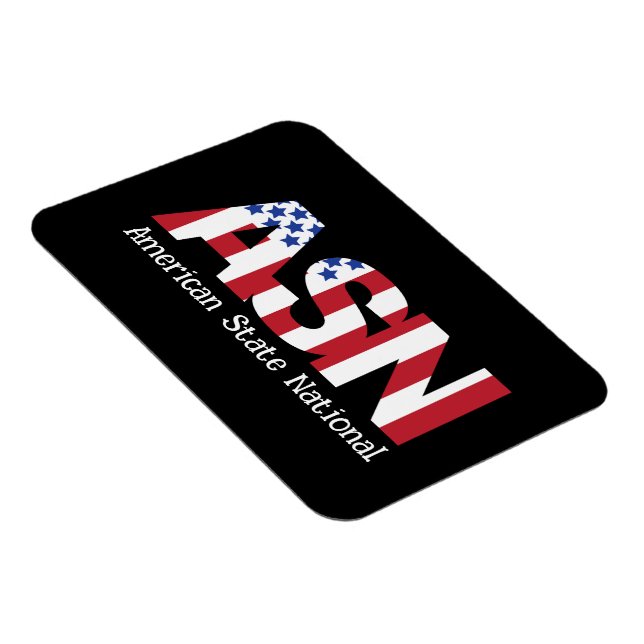 ASN - American State National Magnet (Right Side)