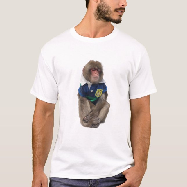 Asomonkey Sleepy Siotaro T-shirt.眠いしおたろうTシャツ T-Shirt (Front)