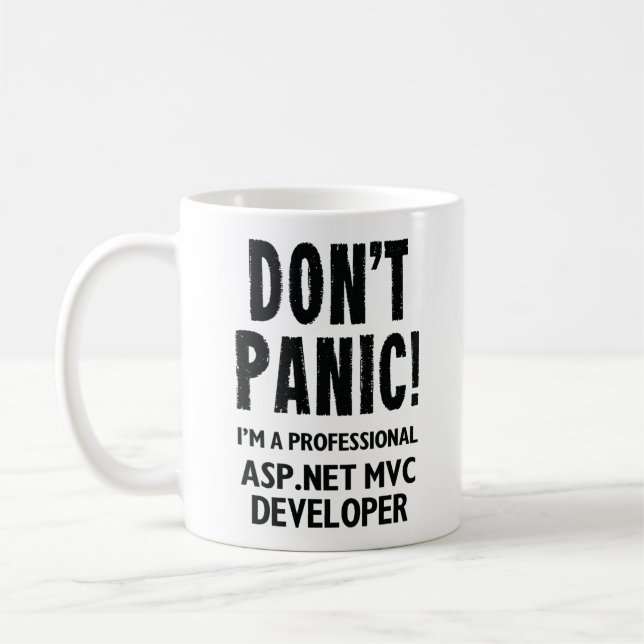 ASP.NET MVC Developer Coffee Mug (Left)