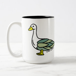 Asparagoose Funny Asparagus Butt Goose Ceramic Mug