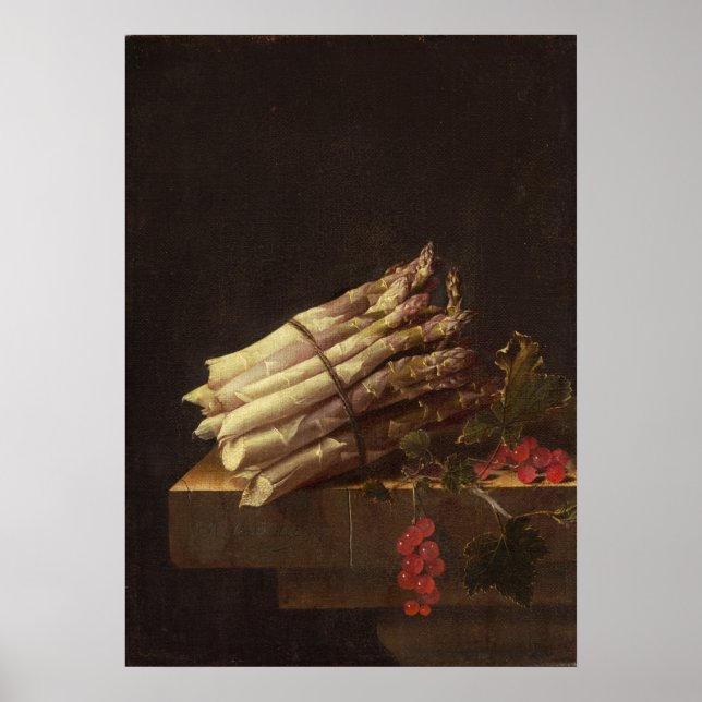 Asparagus - Adriaen van Ostade Fine Art Poster (Front)
