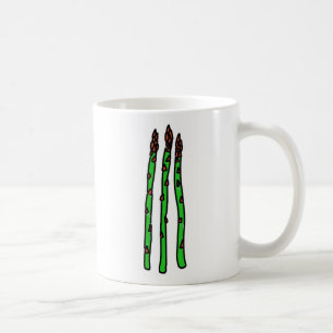 asparagus coffee mug
