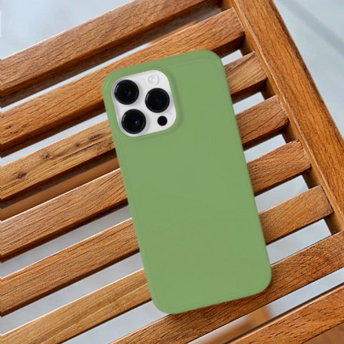 Asparagus Green One of Best Solid Green Shades Case_Mate iPhone 14 Pro Max Case