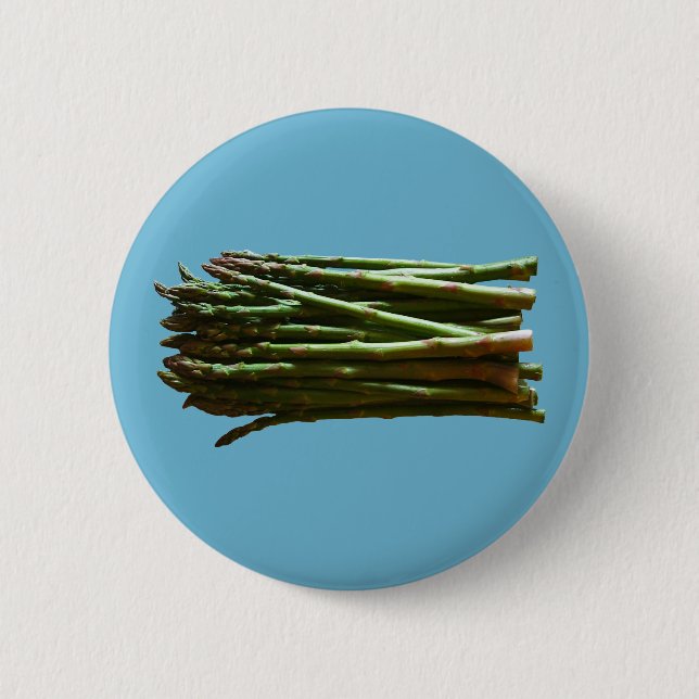 Asparagus Pinback Button (Front)
