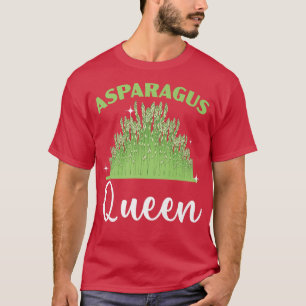 Asparagus Queen Vegan Vegetable T-Shirt