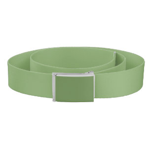 Asparagus (solid color) belt