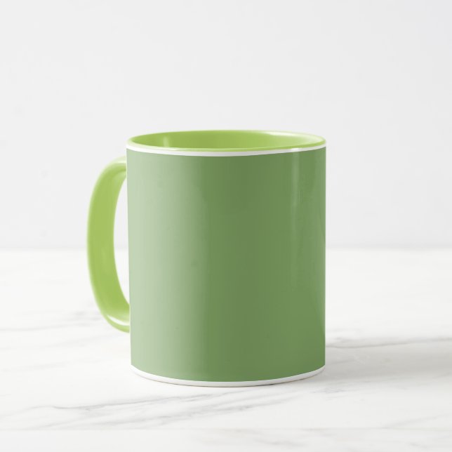Asparagus (solid color) mug (Front Left)