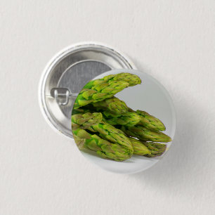 Asparagus Spear Tips Pinback Button