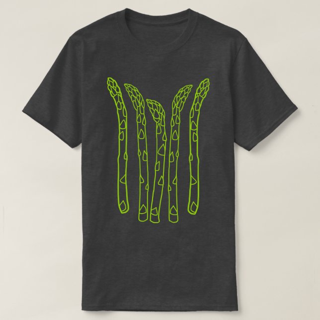 Asparagus T-Shirt (Design Front)