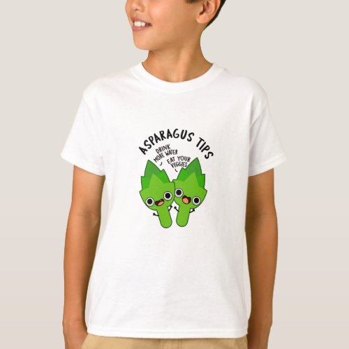 Asparagus Tips Funny Veggie Pun  T_Shirt