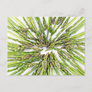 Asparagus Towards Center Postcard