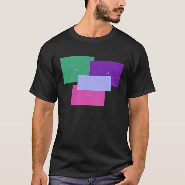 Aspect Ratio Matters T-Shirt (Front)