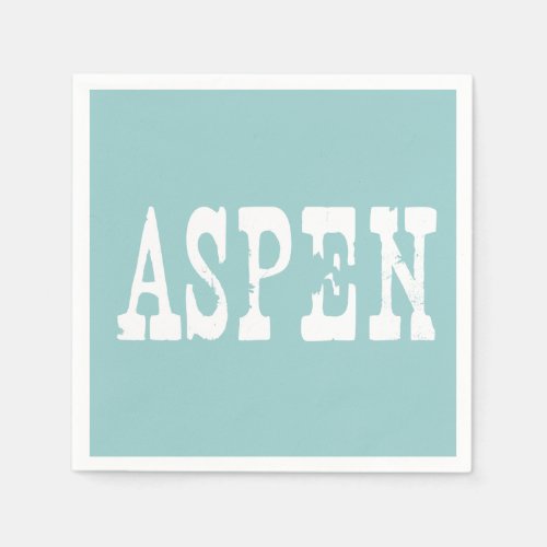 Aspen Blue Napkins