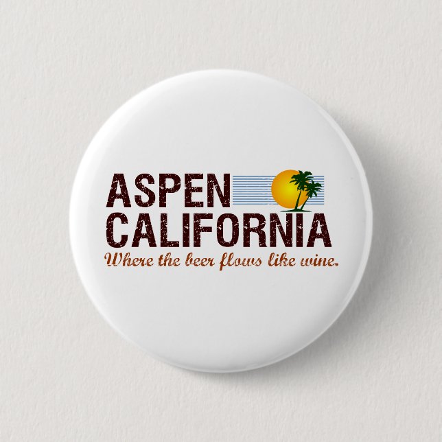 Aspen California Button (Front)