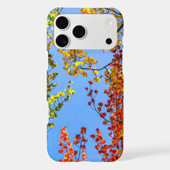 Aspen Color Candy // Fall Leaf Colors Iphone Case (Back)