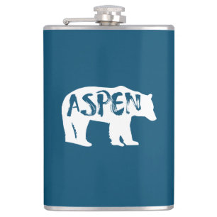 Aspen Colorado Bear Flask