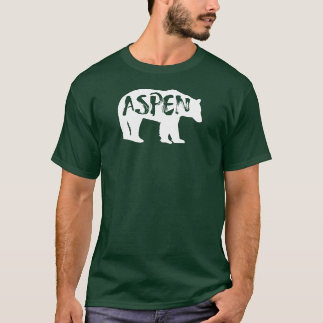 Aspen Colorado Bear T-Shirt (Front)
