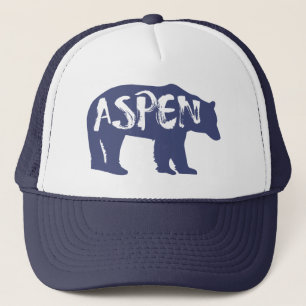 Aspen Colorado Bear Trucker Hat