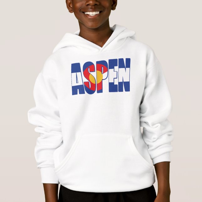 Aspen Colorado Hoodie (Front)