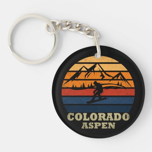 Aspen Colorado Keychain