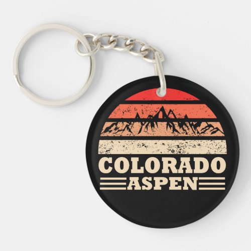 Aspen Colorado Keychain