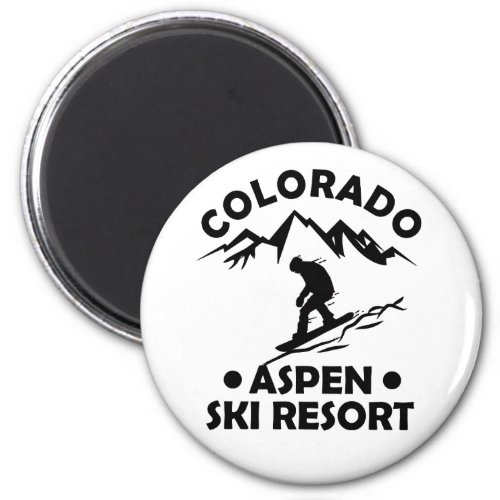 Aspen Colorado Magnet