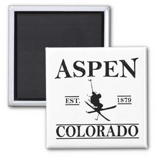 Aspen Colorado Magnet