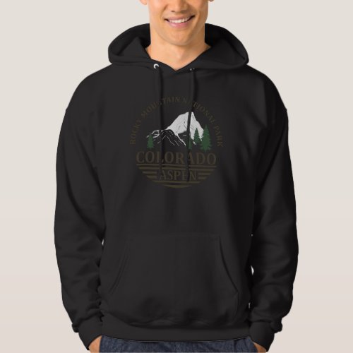 Aspen Colorado mountains Hoodie