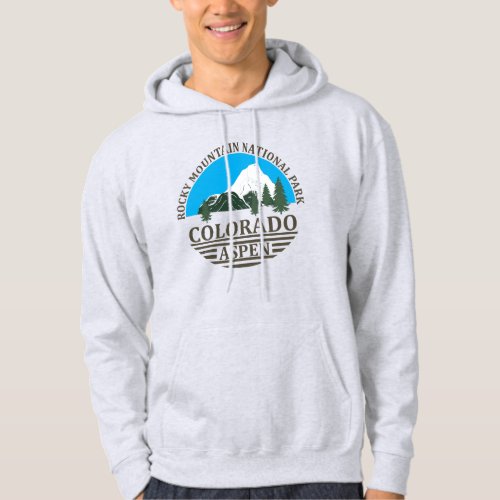 Aspen Colorado mountains Hoodie