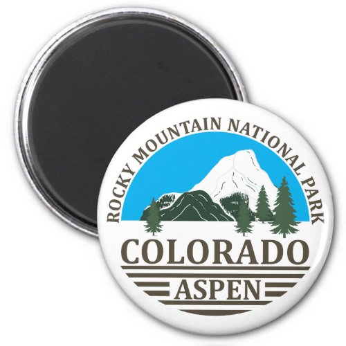 Aspen Colorado mountains Magnet