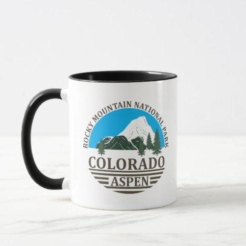 Aspen Colorado mountains Mug