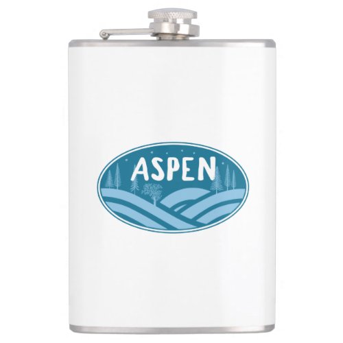 Aspen Colorado Outdoors Flask